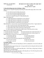 đề thi giưa học kì 2