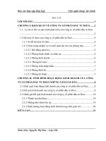 luận văn tài chính ngân hàng Tìm hiểu về tình hình hoạt động tài chính của công ty trong 3 năm trở lại đây từ năm 2011, năm 2012 và 6 tháng đầu năm 2013