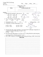 KT HÌNH HỌC 8 C4(3ĐÊ)