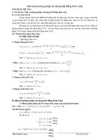 Các pp sử dụng BĐT côsi.