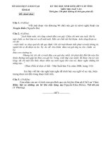 Đề HSG Văn 9 tỉnh Gia Lai