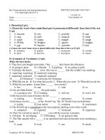 Kiem tra 1 tiet so 4 lop 10 CB- 0988 055 990