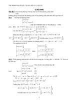 Hệ gồm 1 bpt bậc nhất và 1 pt bậc 2.