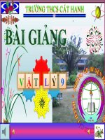 Tiết 66 Định luật bảo toàn năng lượng