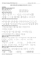 DE CUONG ON TAP TOAN 6 HKII