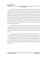 Tổ chức kế toán bán hàng và xác định kết quả bán hàng ở công ty cổ phần kinh doanh khí hóa lỏng Miền Bắc