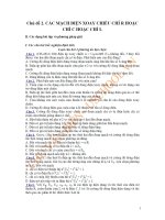 các mạch điện chỉ có R,chỉ có L hoặc chỉ có C