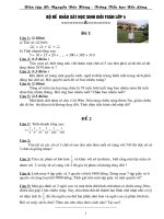 Tuyển tập 35 đề thi toán