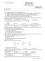 KT 1 tiet ancol - phenol - andehit