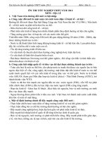 Tài liệu ôn thi TN THPT 2011-Môn Địa lí -P1