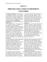 Bộ đề tiếng anh cho học sinh tiểu học