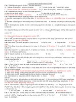 Tong hop bai tap vat ly hat nhan