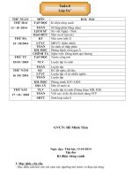 Giáo án lớp 5 năm học 2014 - 2015_Tuần 8