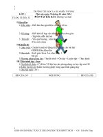 Giáo án Âm nhạc lớp 1, 2, 3, 4, 5 VNEN_Tuần 32