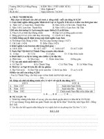 ĐÊ KT 1 TIẾT HK2 (MA TRẬN)