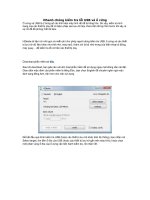 Kiểm tra lôic ở ổ cứng và USB