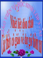 TNXH : Trai Dat . Qua dia cau