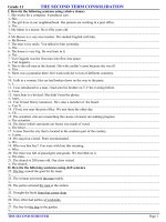 the second term writing revision