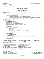 Giáo án vật lý lớp 6