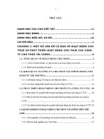 luận văn thạc sĩ tài chính ngân hàng THỰC TRẠNG PHÁT TRIỂN HOẠT ĐỘNG CHO THUÊ CỦA CÔNG TY CTTC NGÂN HÀNG TMCP NGOẠI THƯƠNG VIỆT NAM