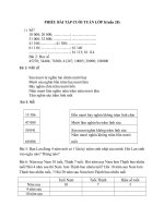 Biểu mẫu phiếu đánh giá học tập