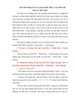 Lời cảm ơn của giáo sinh