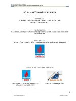 sổ tay hướng dẫn gói thầu cải tạo và nâng cấp hệ thống xử lý nước thải nhà máy đạm phú mỹ