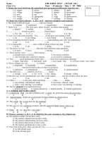 bai ktra tieng anh lóp 11