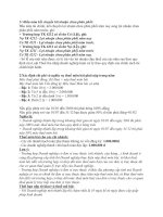 Kế toán mua bán phụ tùng