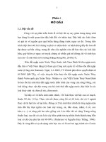 Ứng dụng công nghệ Viễn thám và GIS trong đánh giá các điều kiện sinh cảnh sống của loài cò Thìa (Platalea minor) tại vườn quốc gia Xuân Thủy – Nam Định