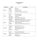 Giáo án lớp 4 năm học 2014 - 2015_Tuần 23