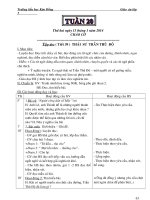 Giáo án lớp 5 chuẩn KTKN  tuần 20