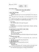 bai 13 cong dan voi cong dong