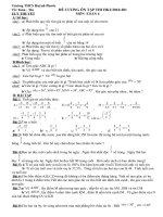 Đề cương toán6 hk2