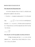 PHƯƠNG PHÁP XÂY DỰNG DÃY SỐ