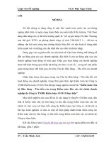 Kiểm toán Chu kỳ Bán hàng - Thu tiền của trong Kiểm toán Báo cáo tài chính doanh nghiệp do Công ty TNHH Kiểm toán AVICO thực hiện