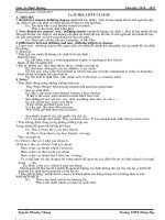 Giao an on tap lop 11