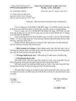 Huấn luyệncho đội tuyển tham gia thi Giải Toán qua Internet cấp tỉnh