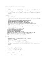 CÂU HỎI ÔN TẬP KINH TẾ VĨ MÔ