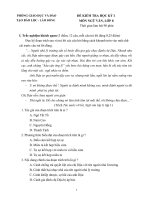 Đề Văn 8 HKI  ( Đề 4)