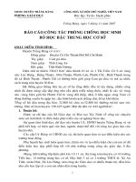 BC Hội nghị phòng chống HS bỏ học