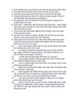 Câu hỏi ôn tập kinh tế quốc tế - học viện tài chính