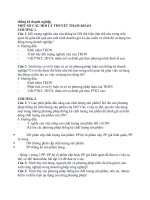 Câu hỏi lý thuyết thống kê doanh nghiệp