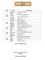 Giáo án lớp 5 năm học 2014 - 2015_Tuần 20