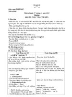 Giáo án lớp 4 chi tiết_Tuần 25+26