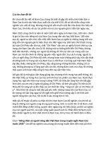 Nông thôn và người nông dân Việt Nam trong truyện ngắn Nam Cao trước 1945