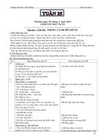 Giáo án lớp 5 chuẩn KTKN  tuần 25