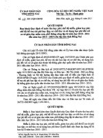 Văn bản về học phí