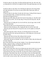 những điều học từ cuộc sống