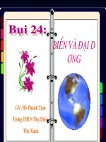 bai 24: Bien va dai duong